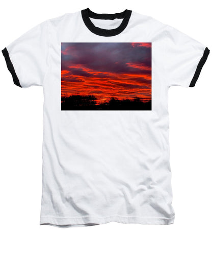 Red at Night - Baseball T-Shirt