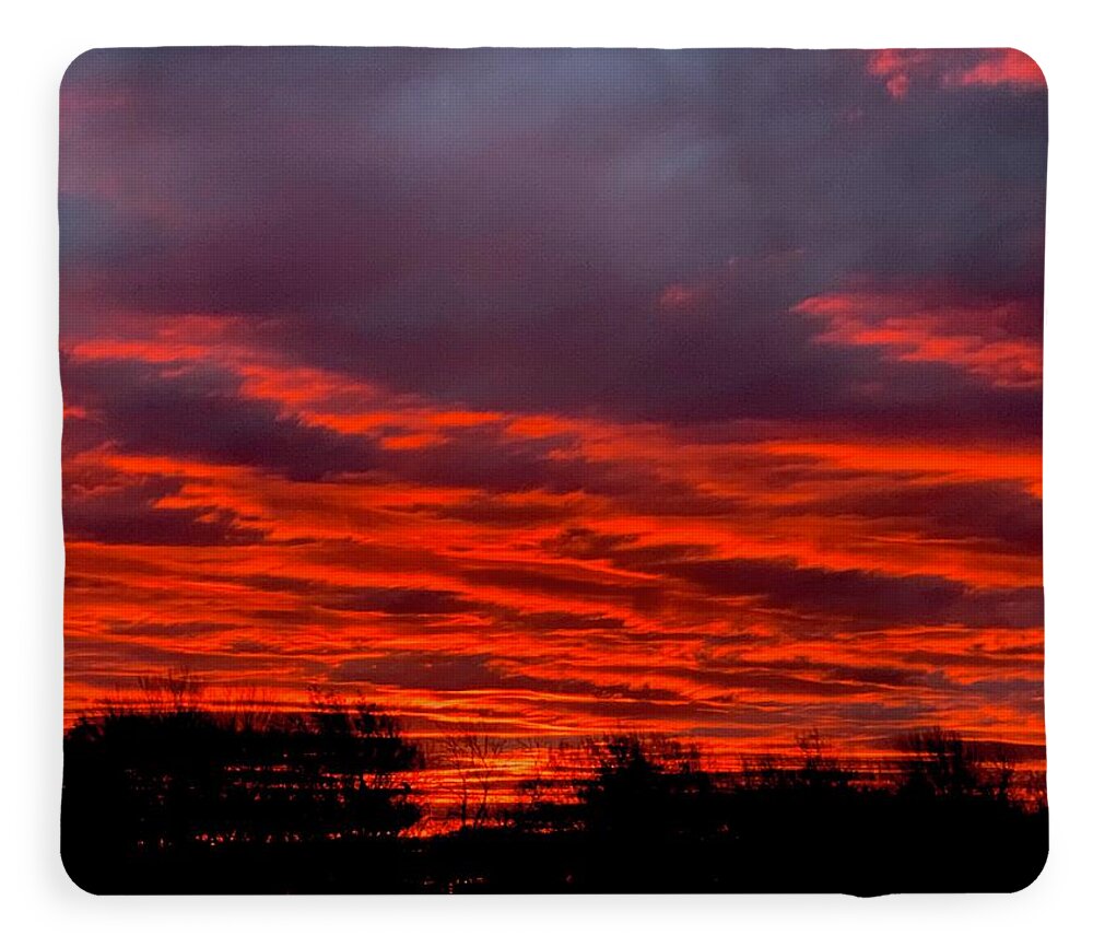 Red at Night - Blanket