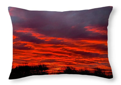 Red at Night - Throw Pillow