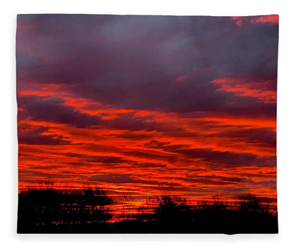 Red at Night - Blanket