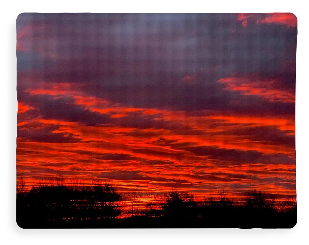 Red at Night - Blanket