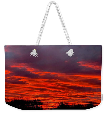 Red at Night - Weekender Tote Bag