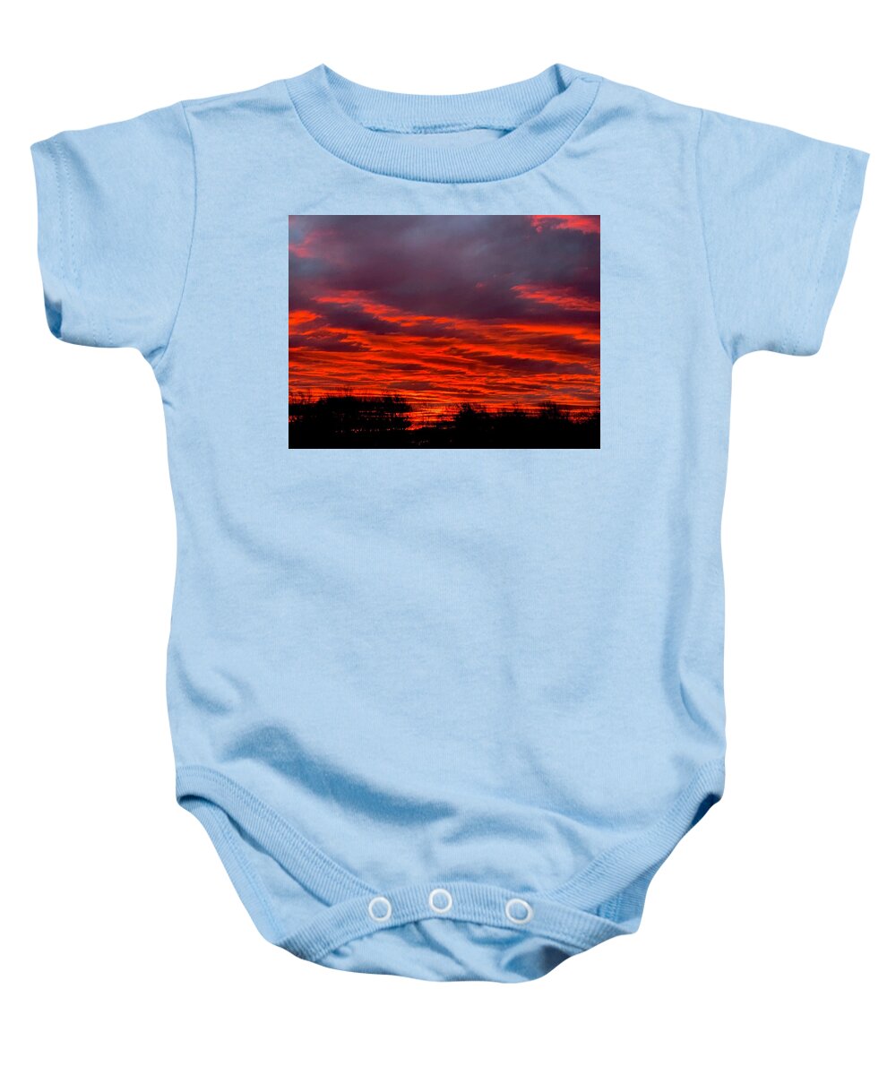 Red at Night - Baby Onesie
