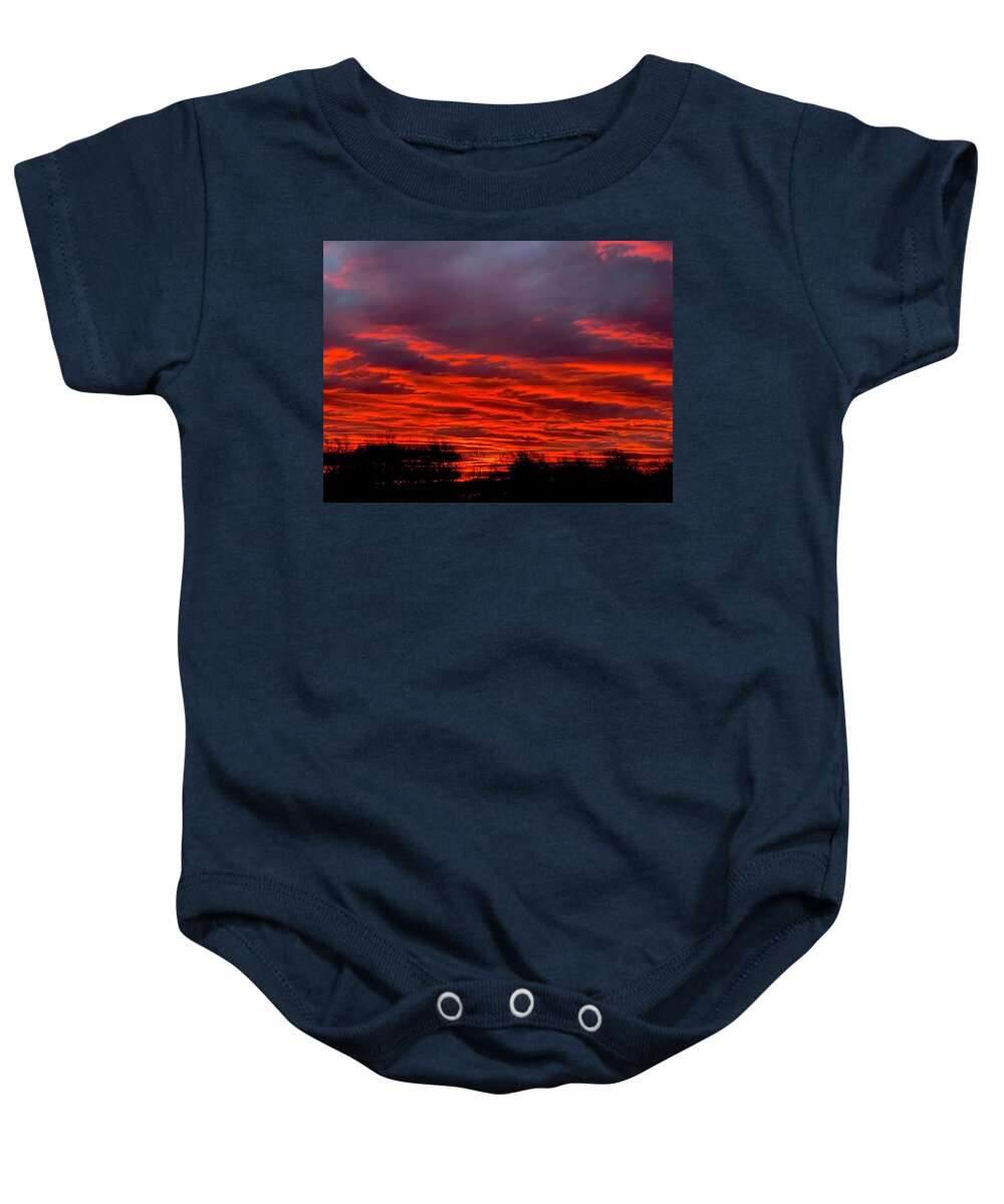 Red at Night - Baby Onesie