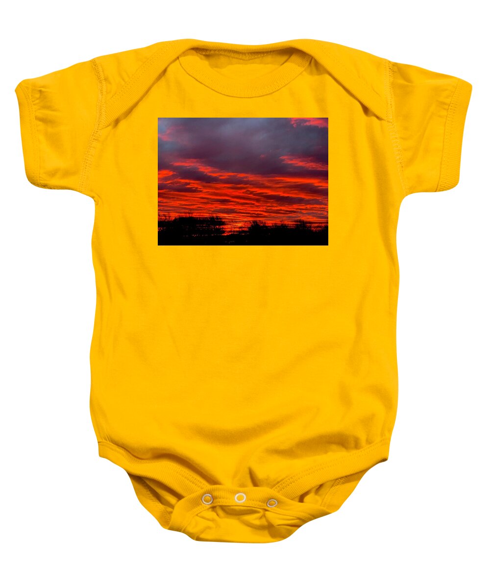 Red at Night - Baby Onesie