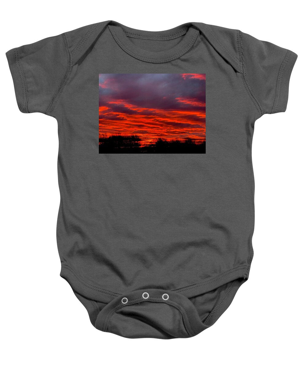 Red at Night - Baby Onesie