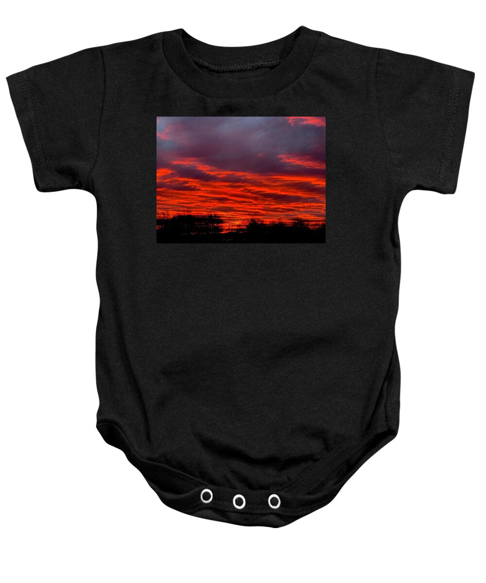 Red at Night - Baby Onesie