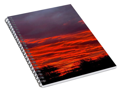 Red at Night - Spiral Notebook