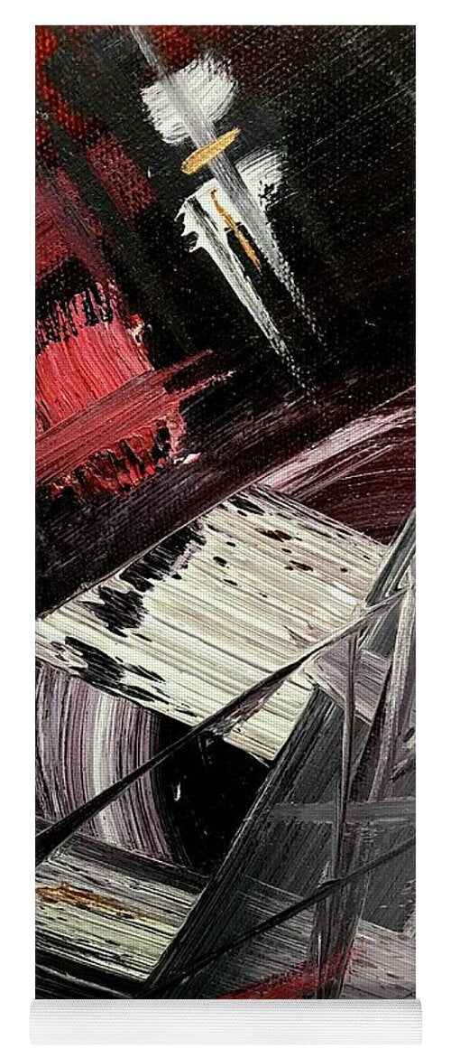 Red Ice 1 - Yoga Mat
