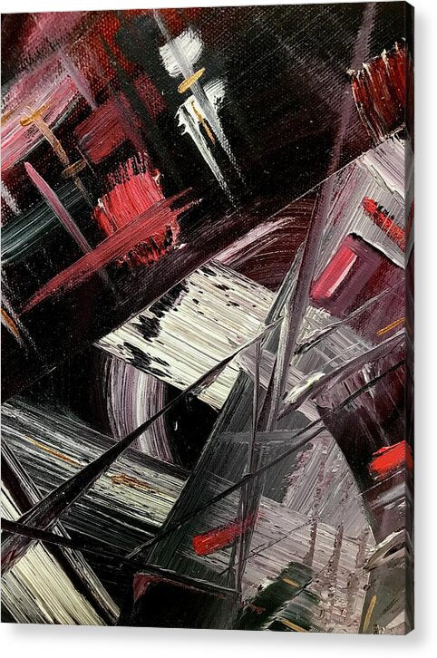 Red Ice 1 - Acrylic Print