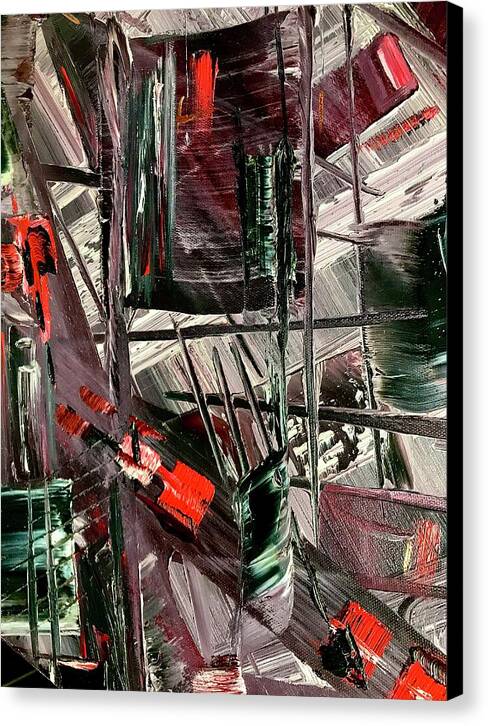 Red Ice 2 - Canvas Print