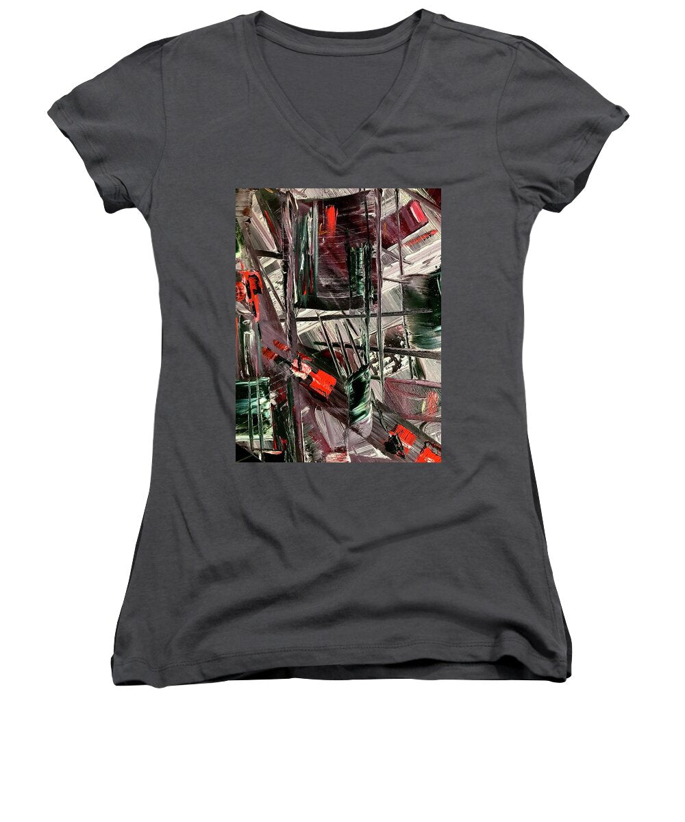 Red Ice 2 - Women's V-Neck