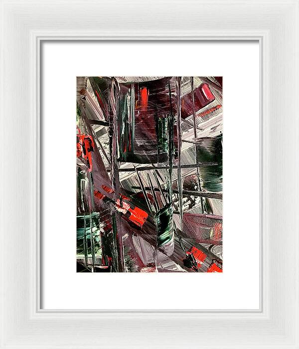 Red Ice 2 - Framed Print