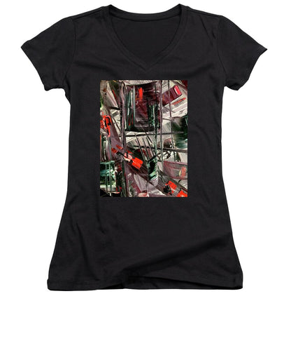 Red Ice 2 - Women's V-Neck