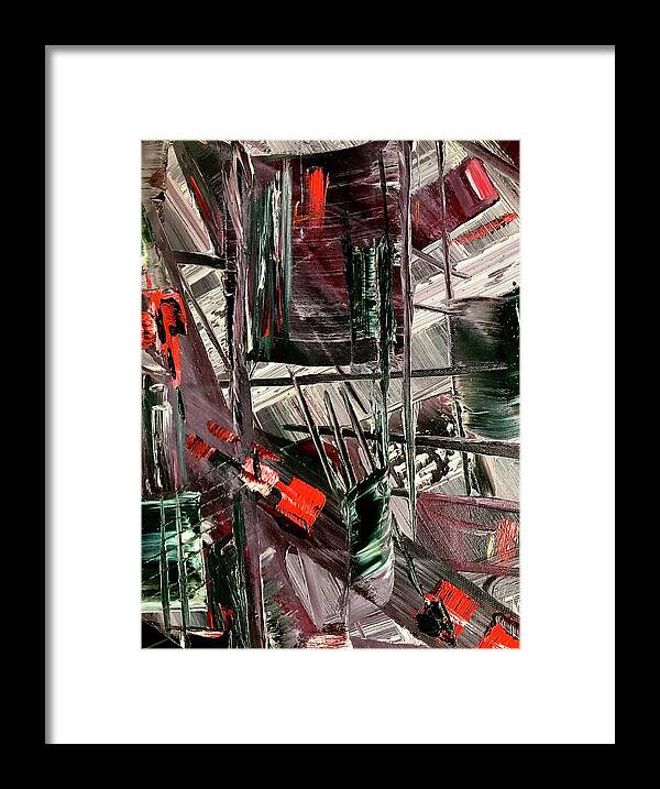Red Ice 2 - Framed Print
