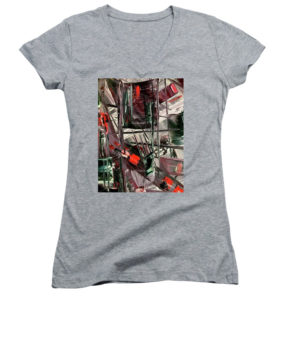 Red Ice 2 - Women's V-Neck