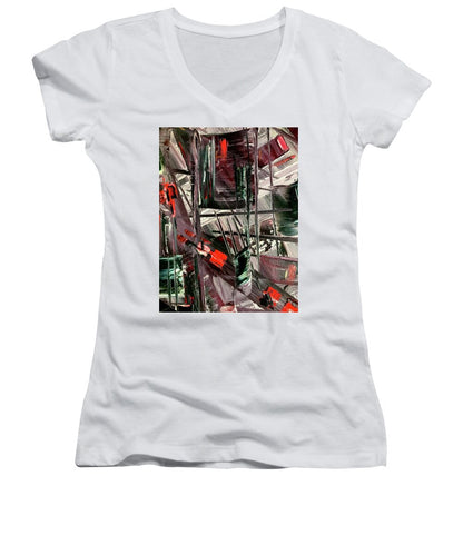 Red Ice 2 - Women's V-Neck