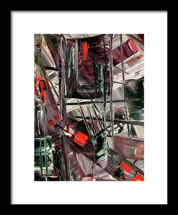 Red Ice 2 - Framed Print