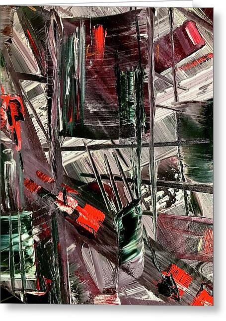 Red Ice 2 - Greeting Card