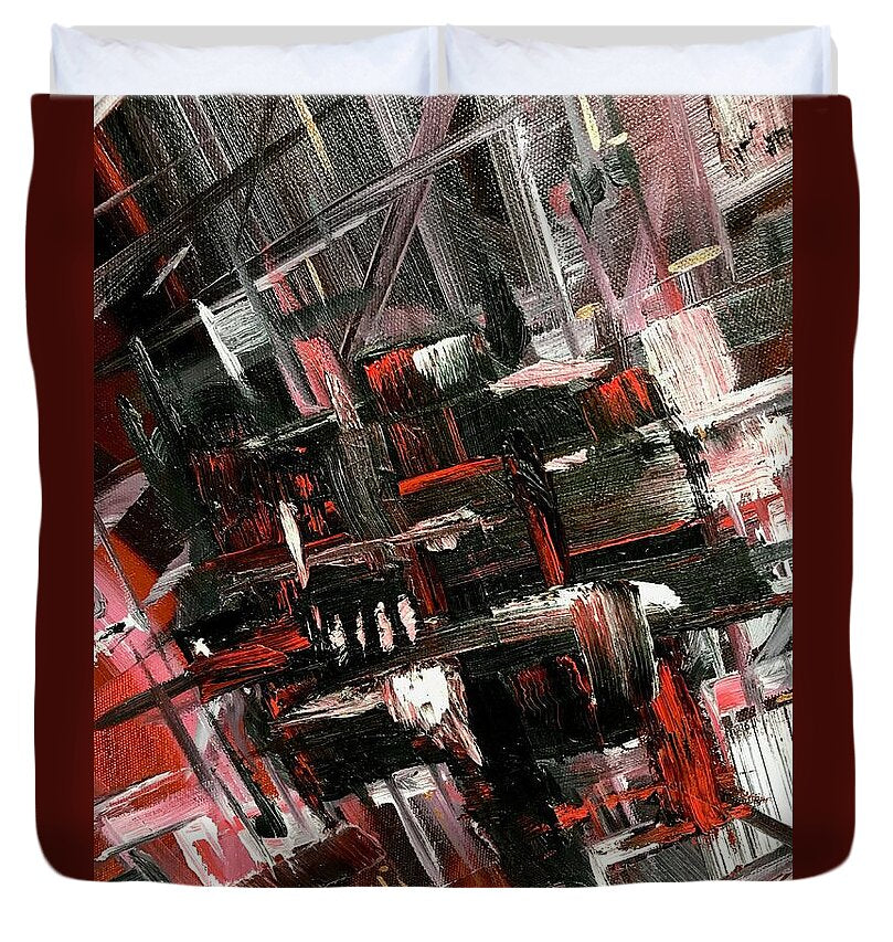 Red Ice 3 - Duvet Cover