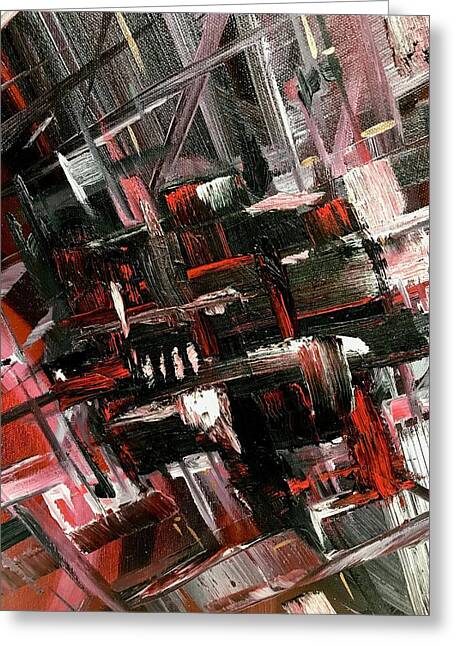 Red Ice 3 - Greeting Card