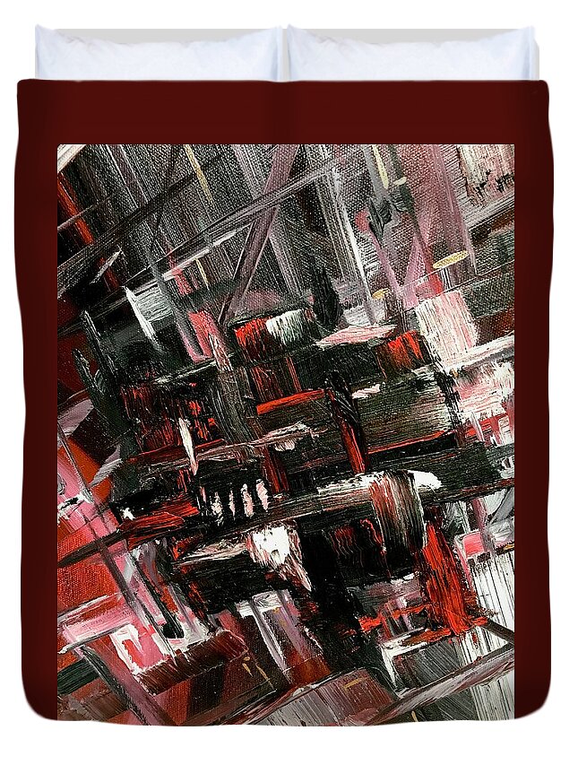 Red Ice 3 - Duvet Cover