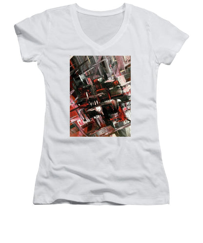 Red Ice 3 - Women's V-Neck