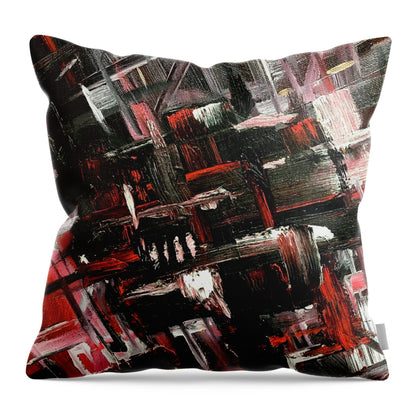 Red Ice 3 - Throw Pillow