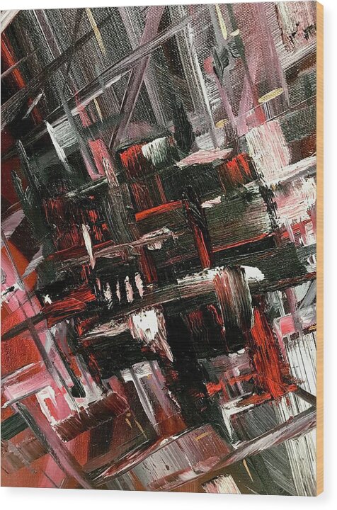 Red Ice 3 - Wood Print