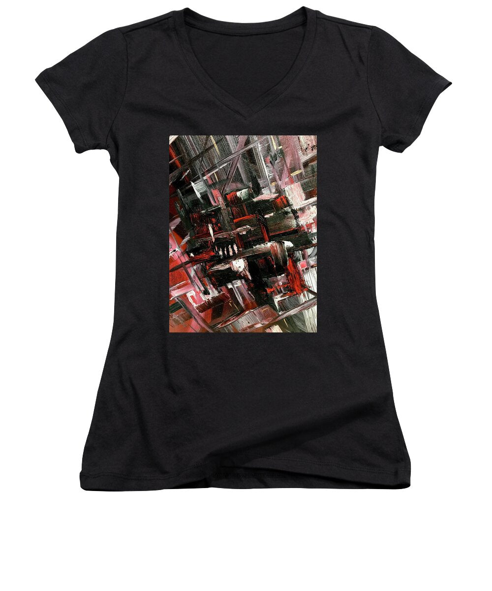 Red Ice 3 - Women's V-Neck