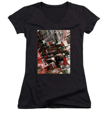 Red Ice 3 - Women's V-Neck