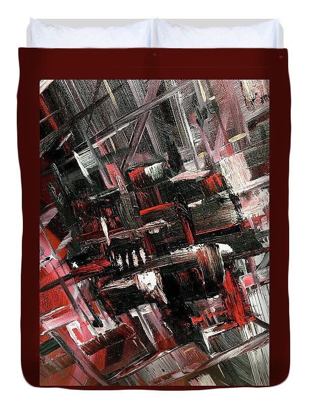 Red Ice 3 - Duvet Cover