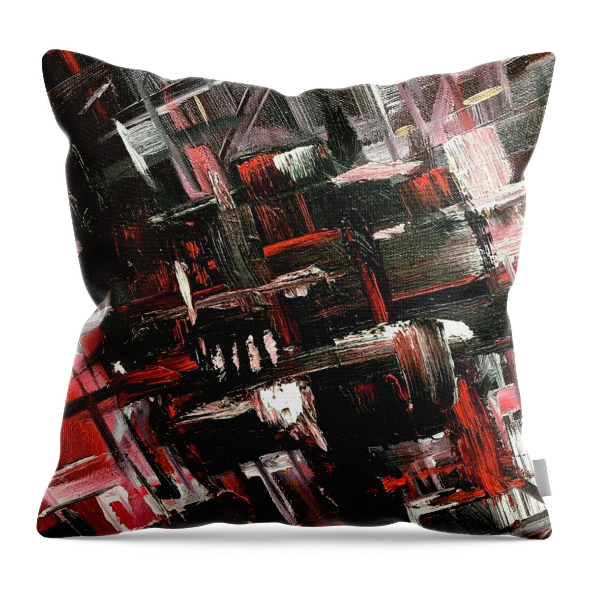 Red Ice 3 - Throw Pillow