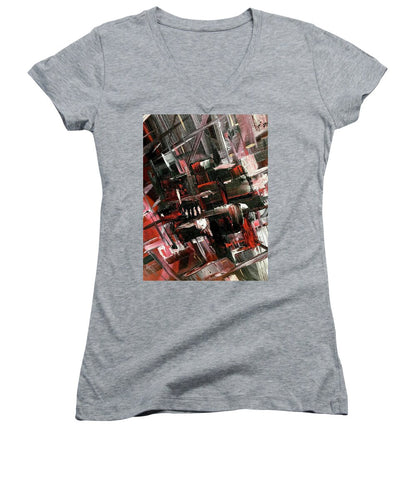 Red Ice 3 - Women's V-Neck