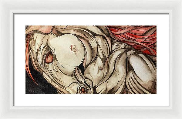 Stone Horse - Framed Print