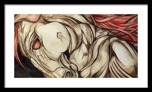 Stone Horse - Framed Print