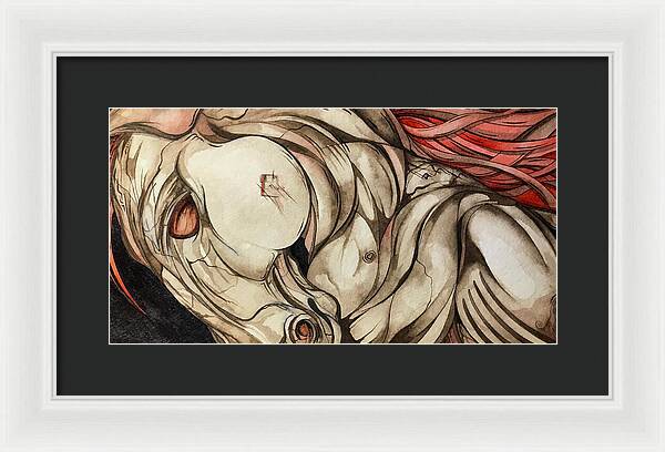 Stone Horse - Framed Print