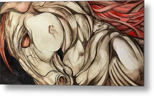 Stone Horse - Metal Print