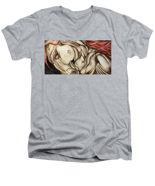 Stone Horse - Men's V-Neck T-Shirt
