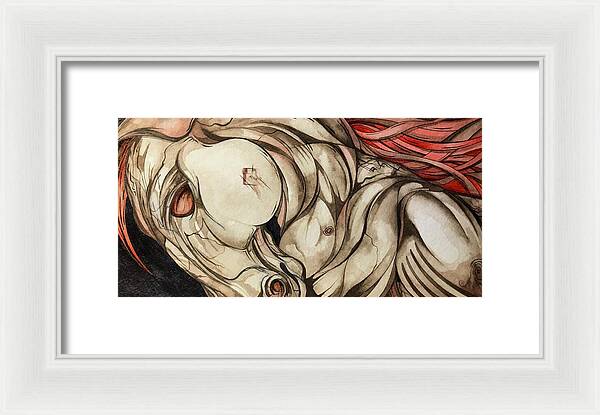 Stone Horse - Framed Print