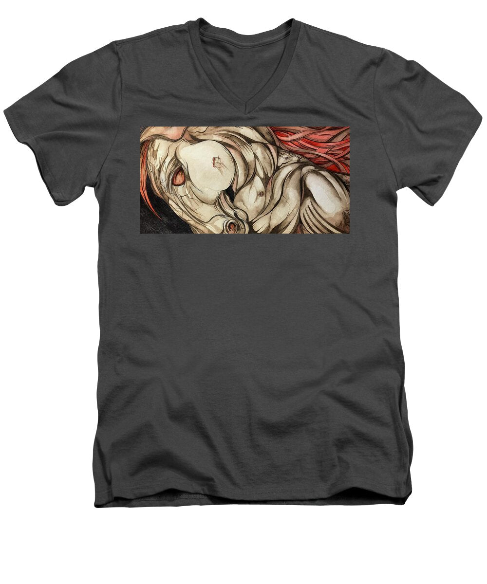 Stone Horse - Men's V-Neck T-Shirt