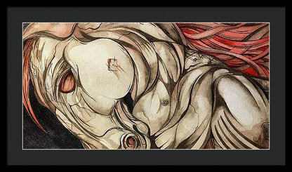 Stone Horse - Framed Print