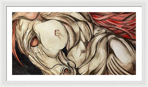 Stone Horse - Framed Print