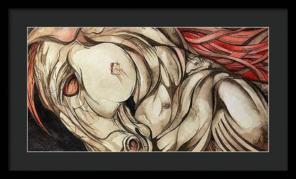 Stone Horse - Framed Print
