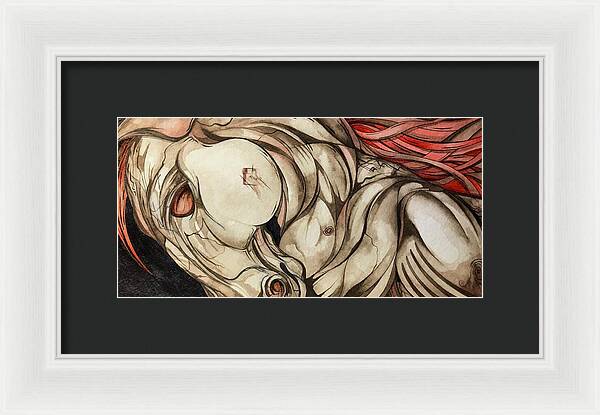 Stone Horse - Framed Print