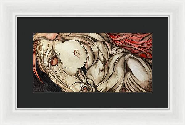 Stone Horse - Framed Print