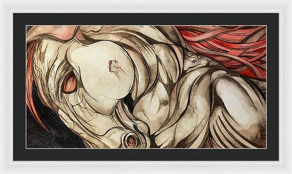 Stone Horse - Framed Print
