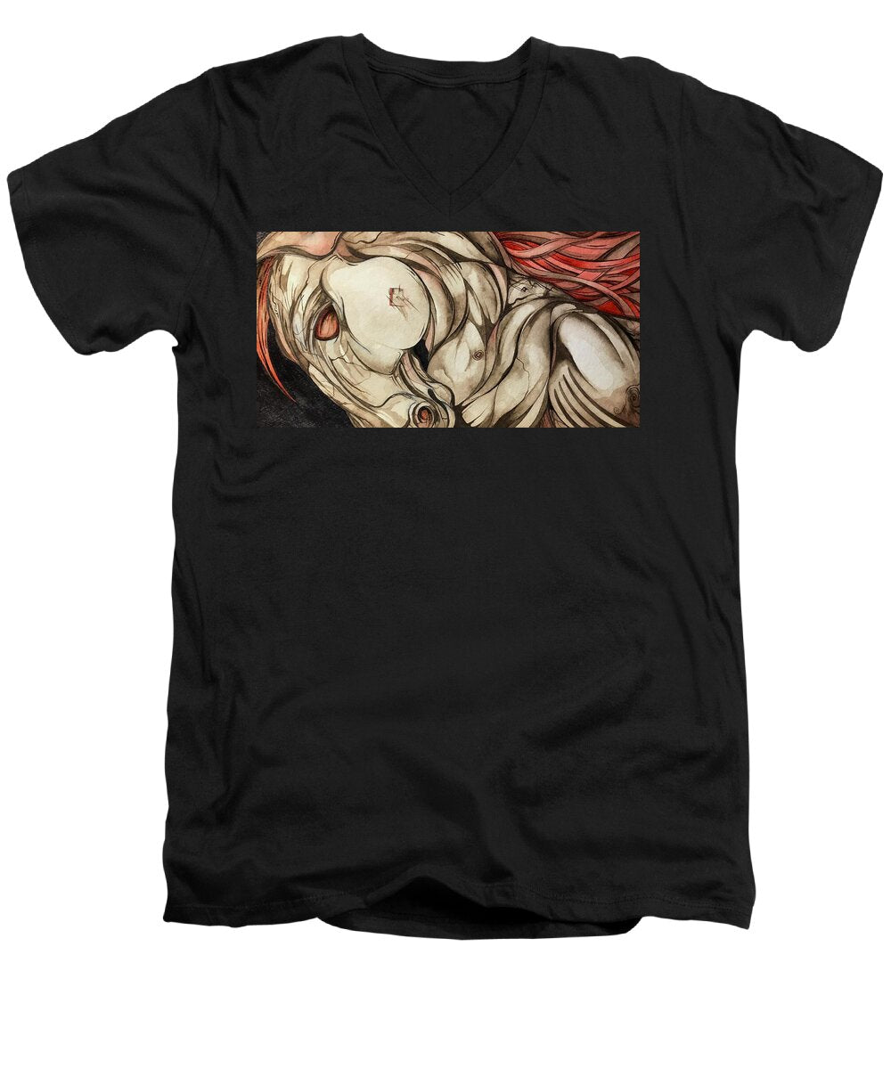 Stone Horse - Men's V-Neck T-Shirt