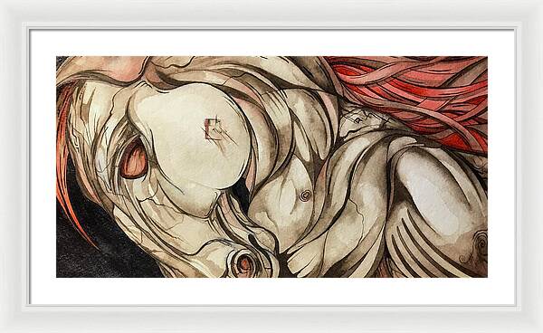 Stone Horse - Framed Print
