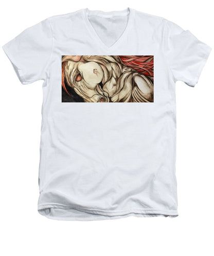 Stone Horse - Men's V-Neck T-Shirt